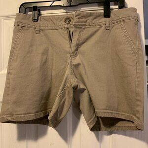 Womens Khaki Shorts
